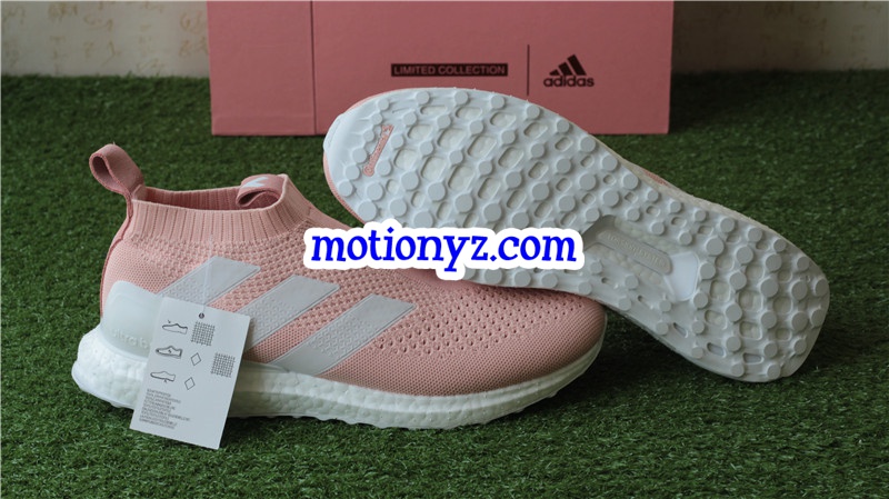 Kith Addidas ACE 16 Purecontrol Ultra Boost Pink